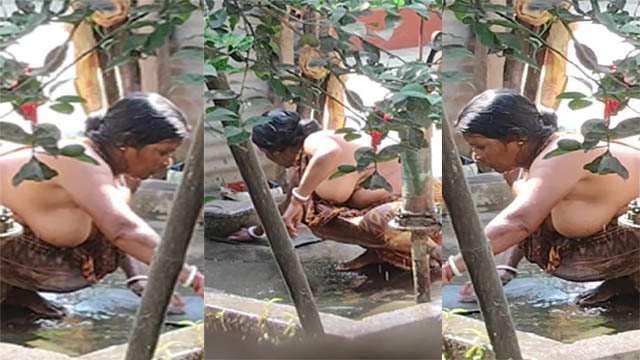 Aunty Outdoot Son Captured
