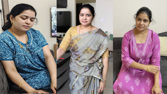 Mom Harika Wearing – Panty Infront Of Her Daughter – New Full Dress Change