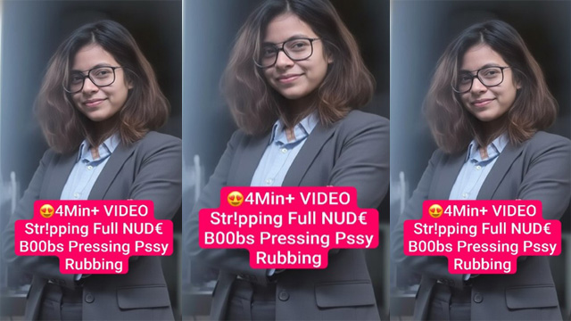 Viral Businesswoman Latest – Teasing Stripping Full Nude